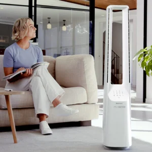 102 cm Bladeless Tower Fan - White