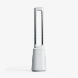 OmniAir 104 cm Premium Bladeless Tower Fan and Air Purifier - White