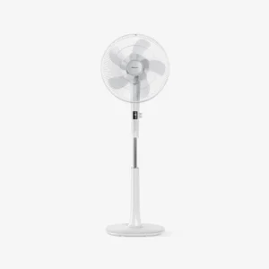 41 cm Pedestal Fan - Low Energy DC Motor, 3 Operating Modes & Remote Control - White