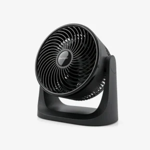 AirFlo Mini 28 cm Turbo Fan - Ultra-Quiet Air Circulator - Black